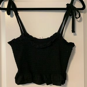 Garage cropped tank top